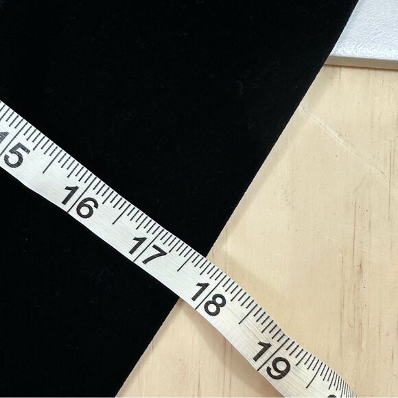 Vintage Scott McClintock Black Velvet Maxi Holiday Bodycon Prom Formal Dress - Picture 10 of 12